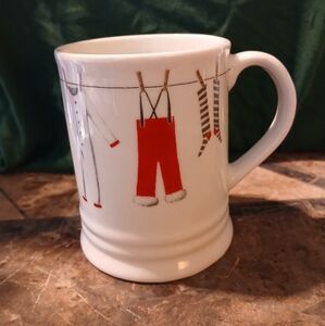 Fringe Studio Santa Cloths Line 12 oz Mug (091525C)